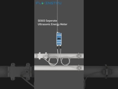 SE603 Ultrasone energiemeter en installatie